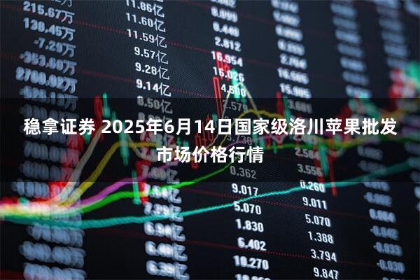稳拿证券 2025年6月14日国家级洛川苹果批发市场价格行情