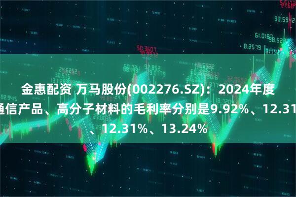 金惠配资 万马股份(002276.SZ)：2024年度电力产品、通信产品、高分子材料的毛利率分别是9.92%、12.31%、13.24%